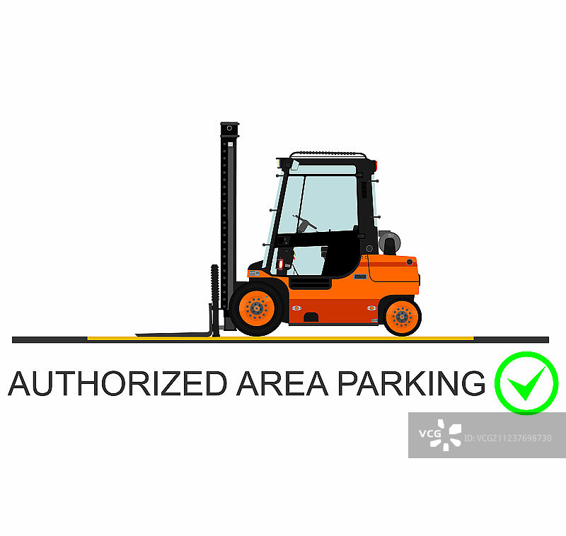 叉车安全图片素材