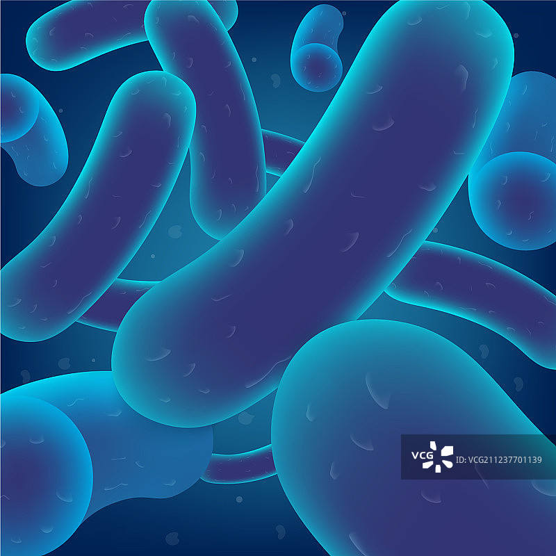 乳酸杆菌菌落逼真图图片素材