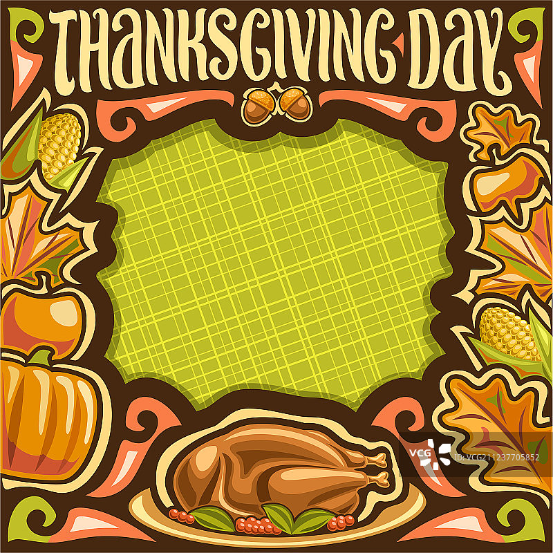 感恩节宣传牌图片素材