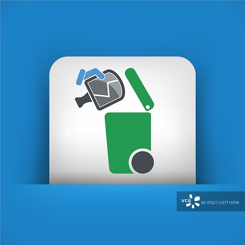 分类废物收集图标图片素材