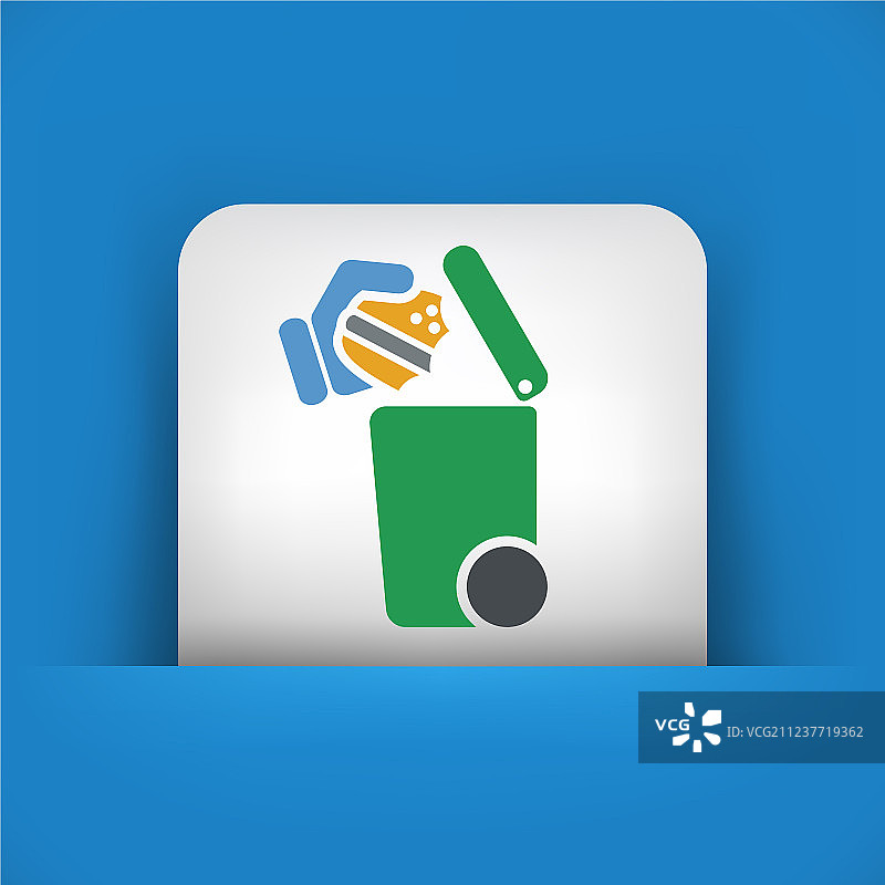 分类废物收集图标图片素材