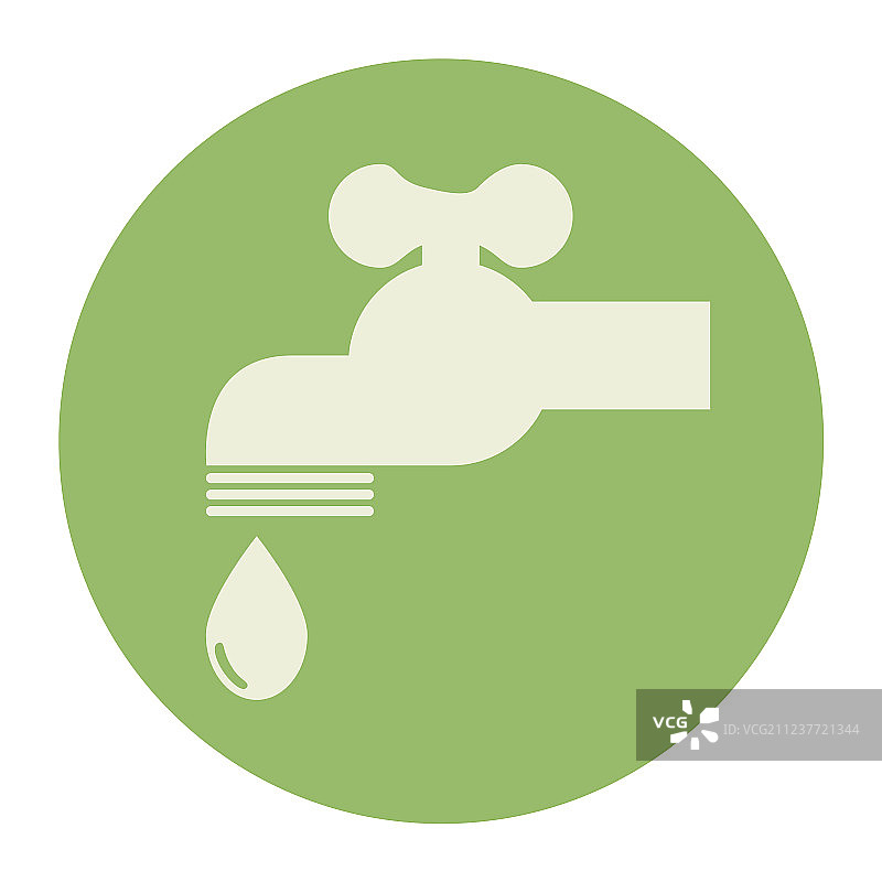 自来水生态图标图片素材