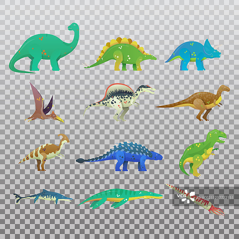 卡通恐龙素材图片素材