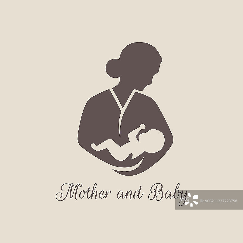母婴护理logo设计图片素材