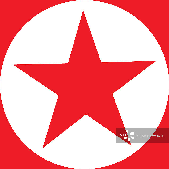 朝鲜国旗图片素材