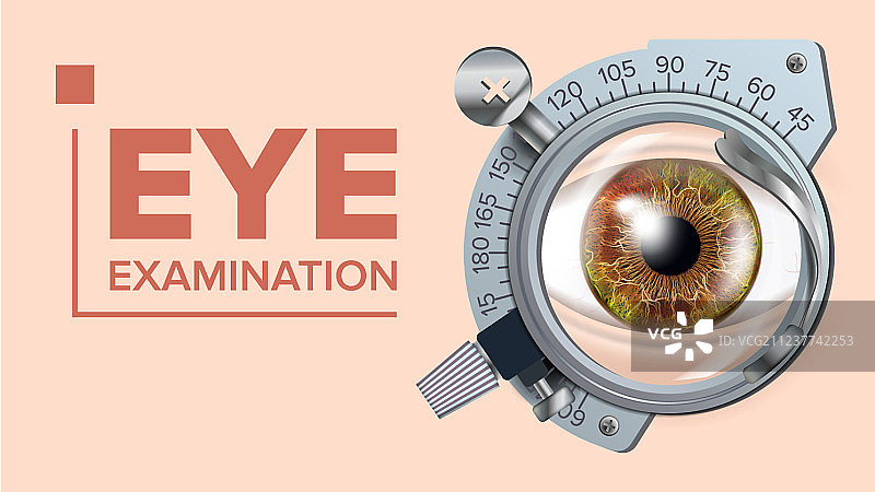 视力检查banner矫正设备图片素材