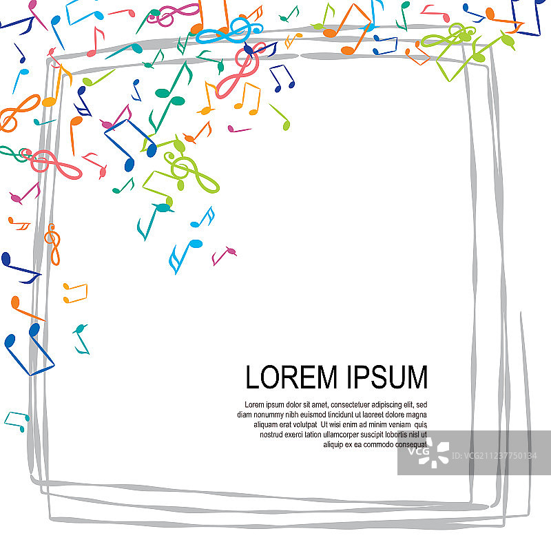 音乐符号背景图片素材