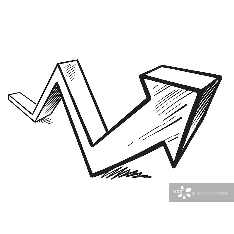 上升的箭头图片素材