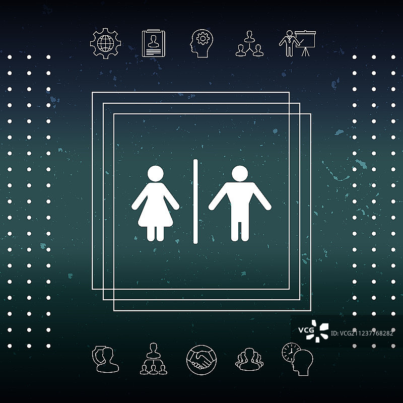 男人和女人的图标图片素材