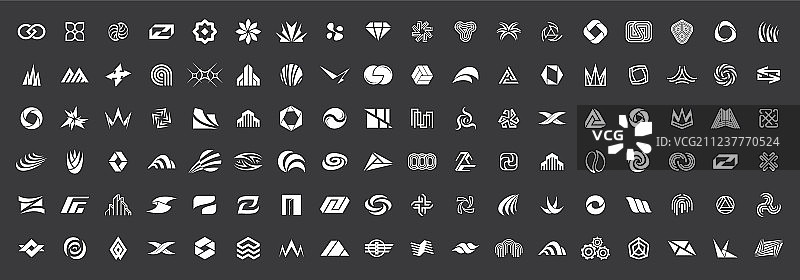 抽象logo合集图片素材
