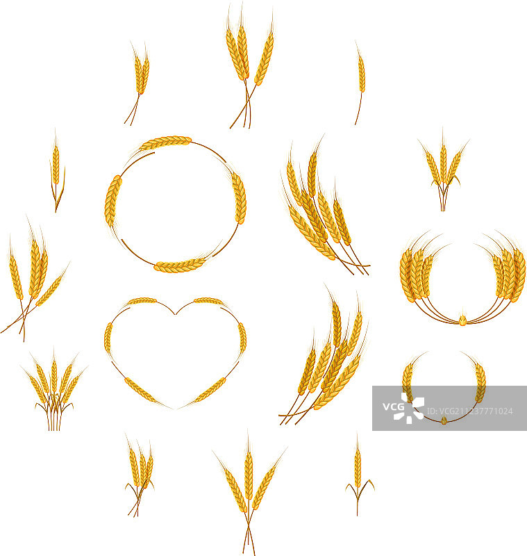 玉米棒食物图标卡通风格图片素材