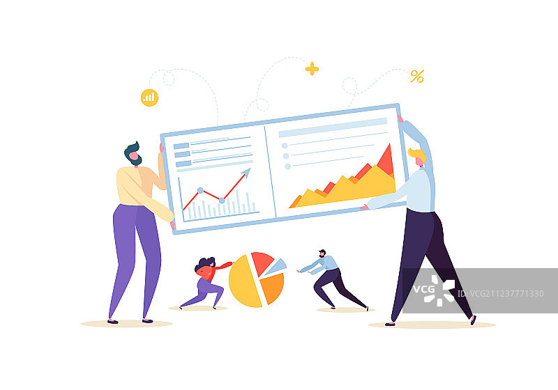 数据分析策略概念人物图片素材