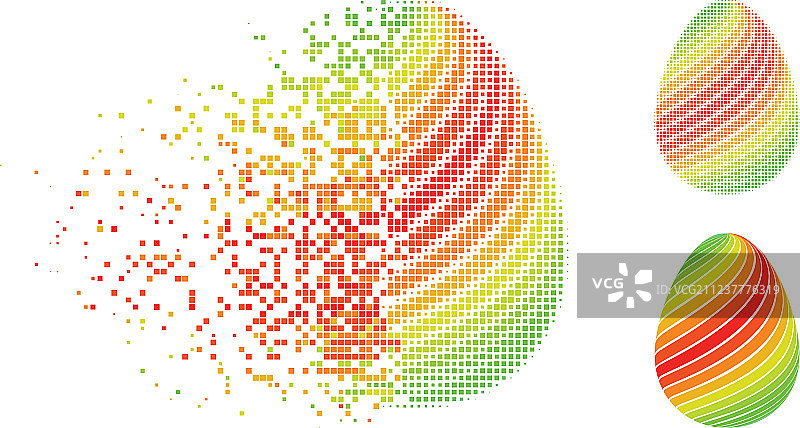 灰尘点状半色调抽象蛋形对角线图片素材