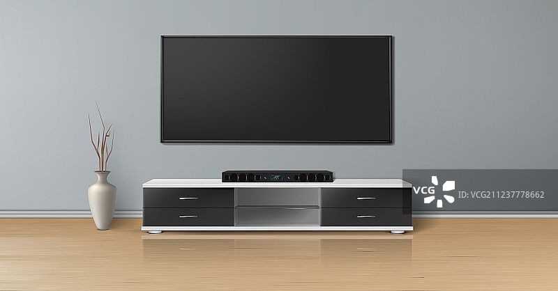 极简主义室内空房间模型图片素材