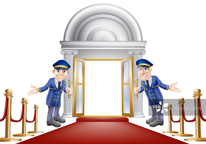 红地毯入口图片素材