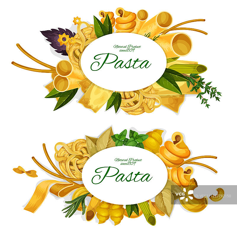 意面促销符号，美味意大利产品图片素材