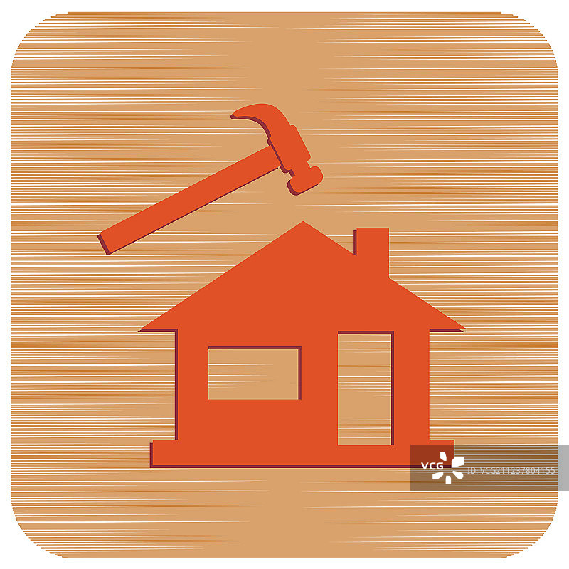 屋顶工匠图标图片素材