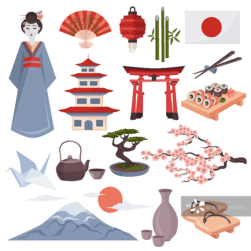 日式符号合集图片素材