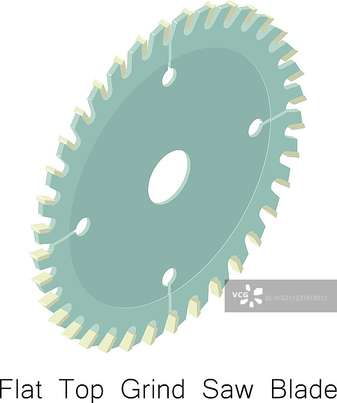 砂轮锯片图标2.5D风格图片素材