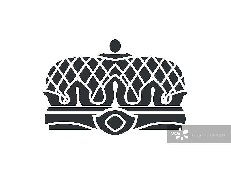 皇冠剪影特写图片素材