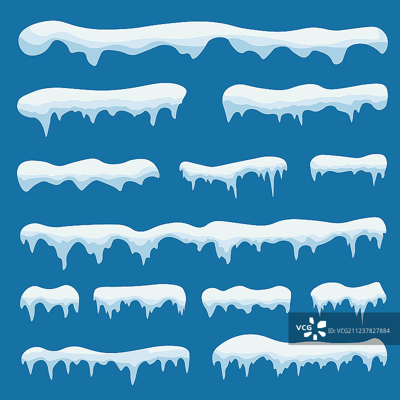 冰帽合集图片素材