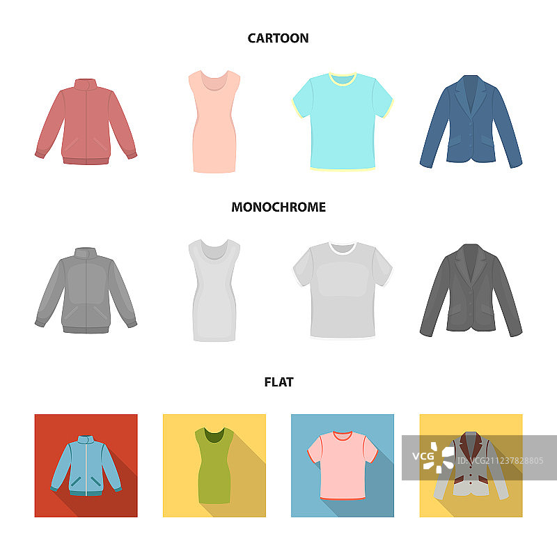 男士夹克、束腰外衣、T恤、商务套装图片素材