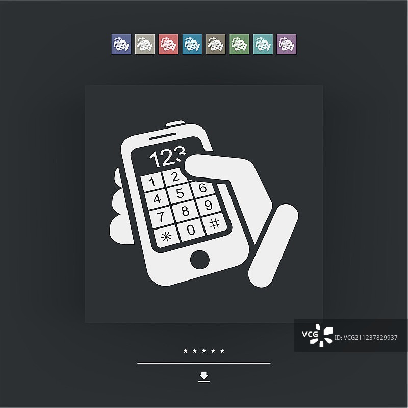 智能手机通话图片素材