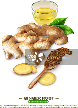 姜根3D组合图片素材