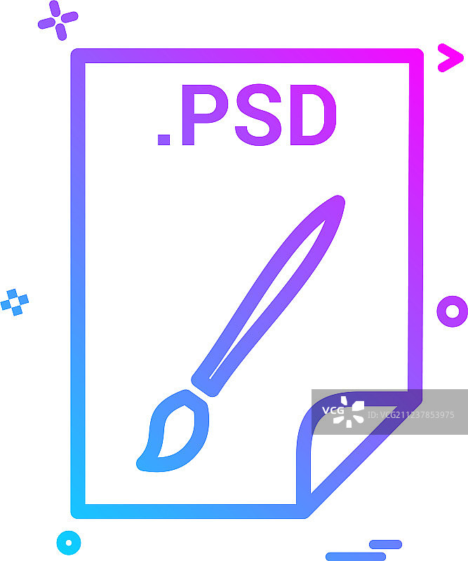 PSD应用程序下载文件格式图标图片素材