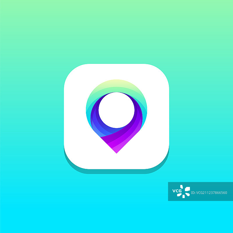 即用型图钉图标标志图片素材