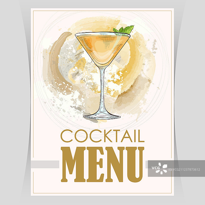 宣传单封面菜单图片素材