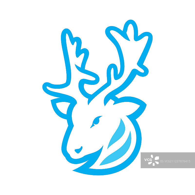 鹿肉标志图片素材