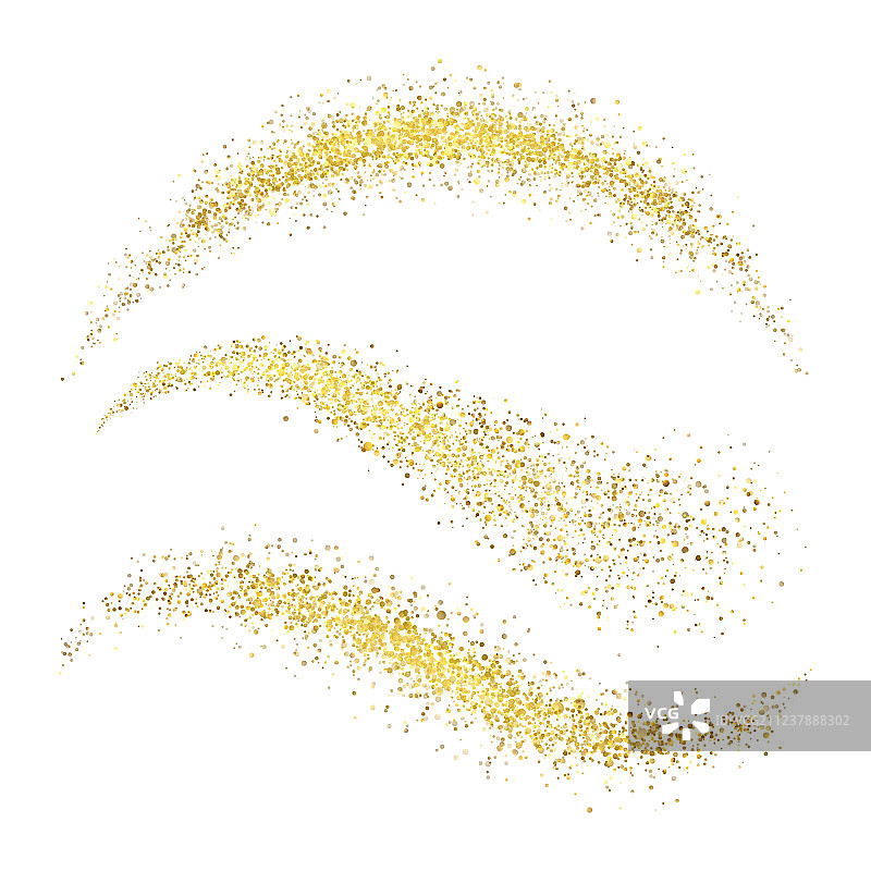 金色星尘圣诞仙女图片素材