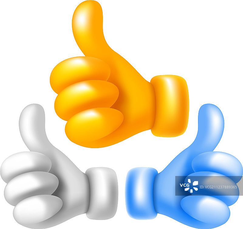 点赞合集图片素材