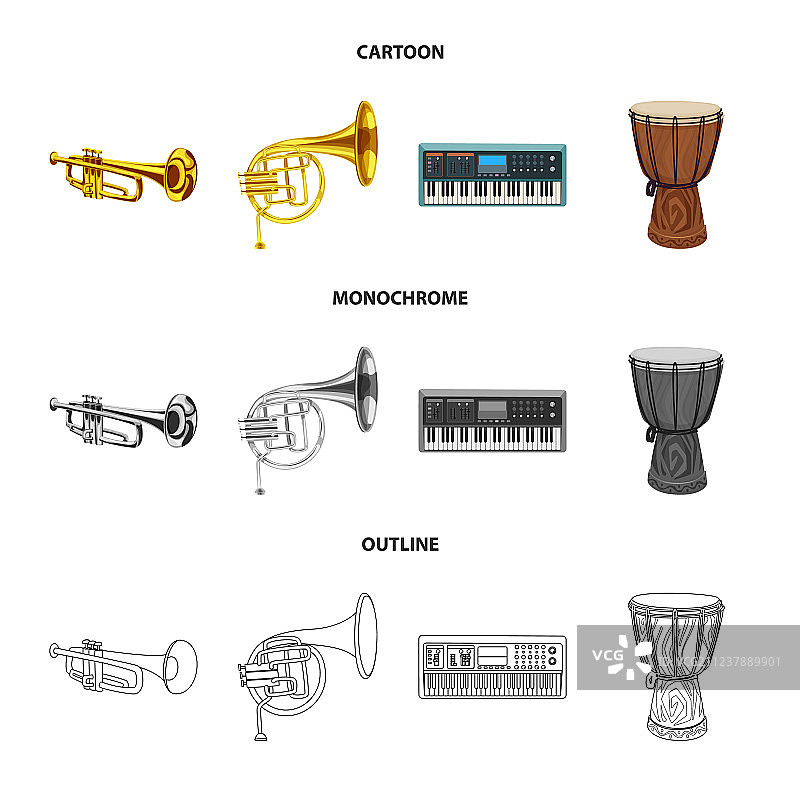 音乐旋律Logo设计合集图片素材