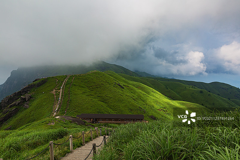 江西省萍乡市武功山风景区图片素材