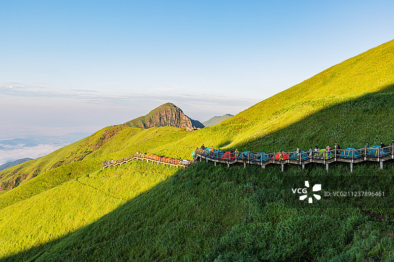 江西省萍乡市武功山风景区图片素材