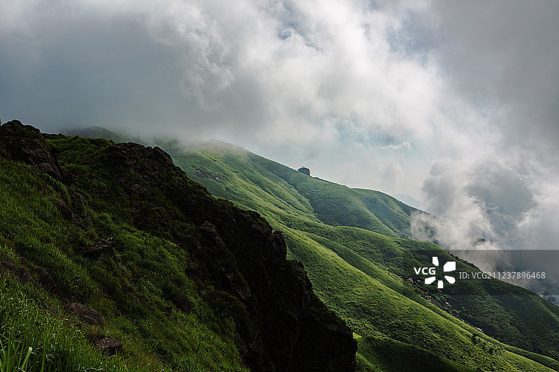 江西省萍乡市武功山风景区图片素材