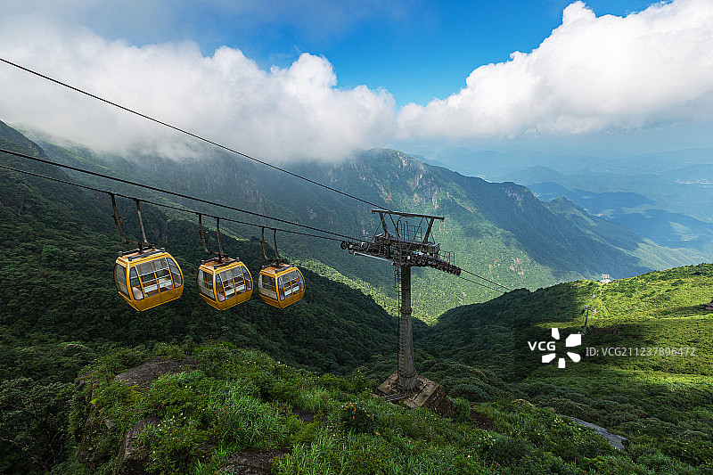 江西省萍乡市武功山风景区图片素材