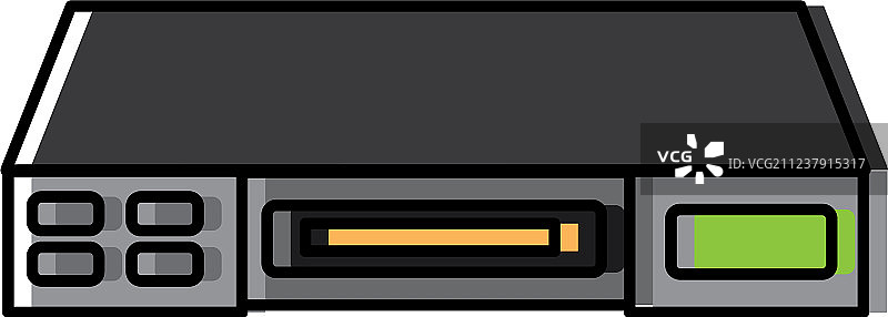 VHS播放器（已隔离）图片素材