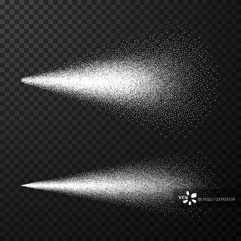 水雾喷洒效果图片素材