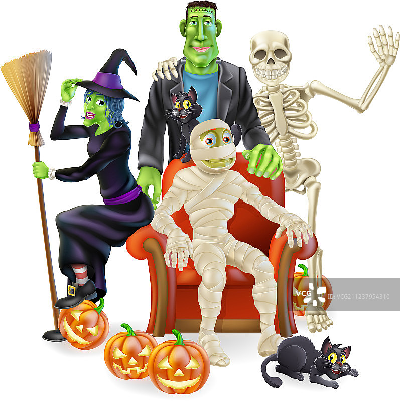 万圣节派对素材图片素材