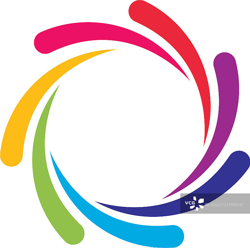 彩虹标志图片素材