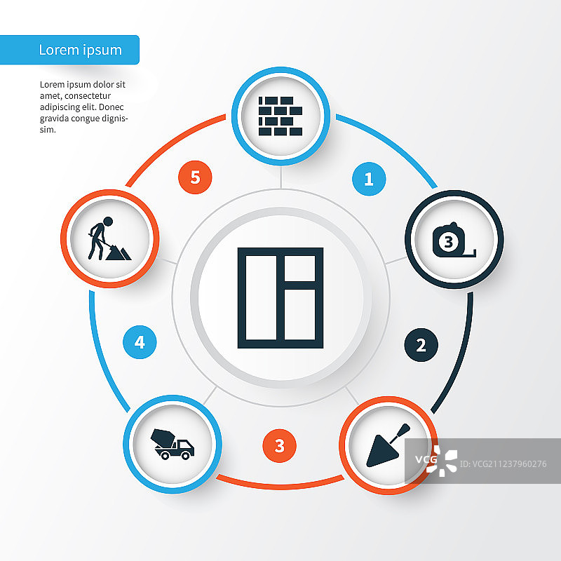 建筑图标集合：铲子图片素材