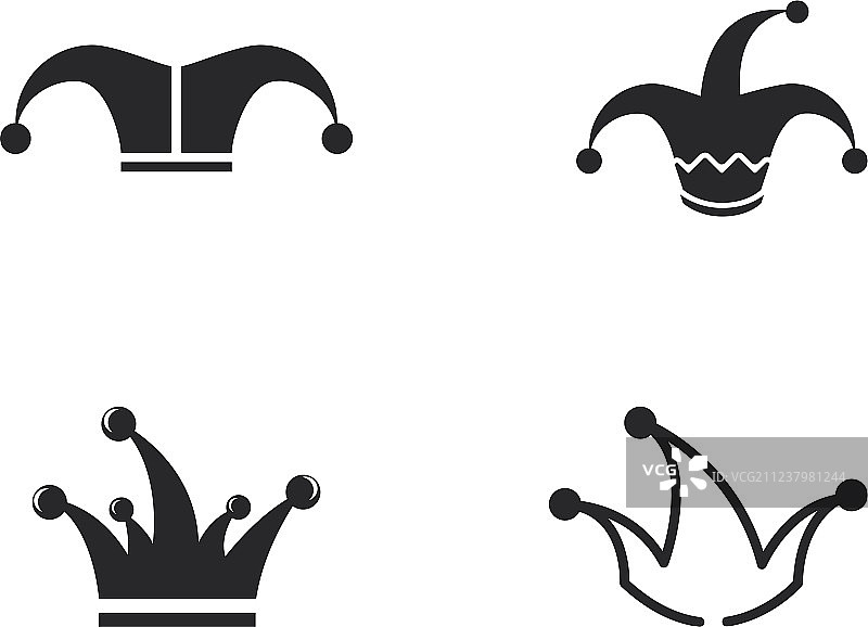 小丑标志模板图片素材