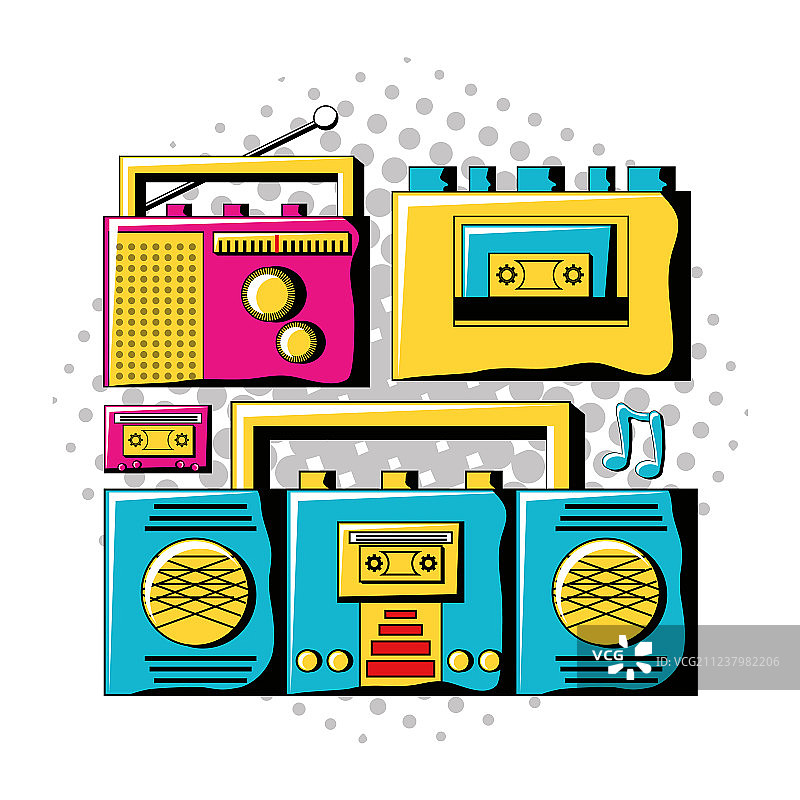 波普艺术设计图片素材