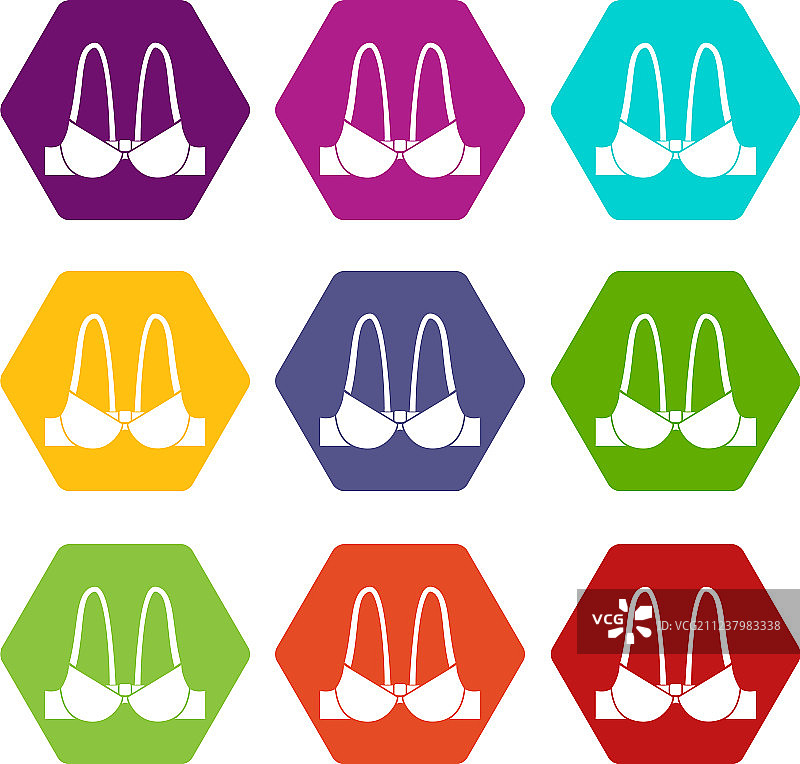 胸罩图标合集9图片素材