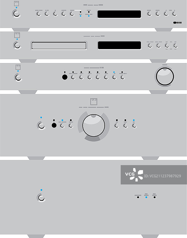 音频和家庭影院组件图片素材