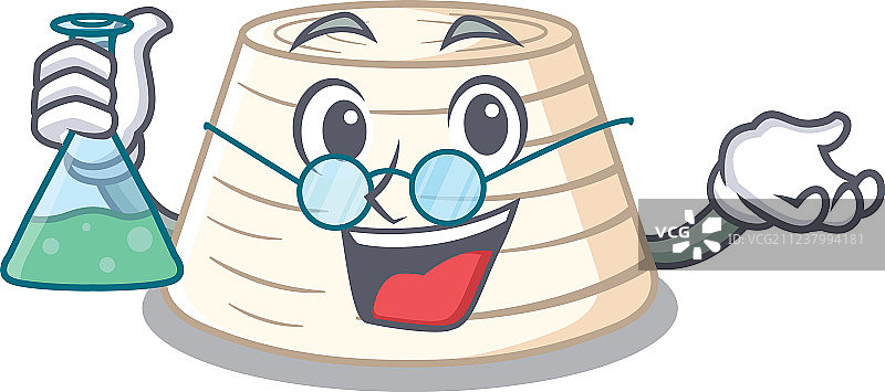 教授意大利乳清软干酪卡通人物图片素材