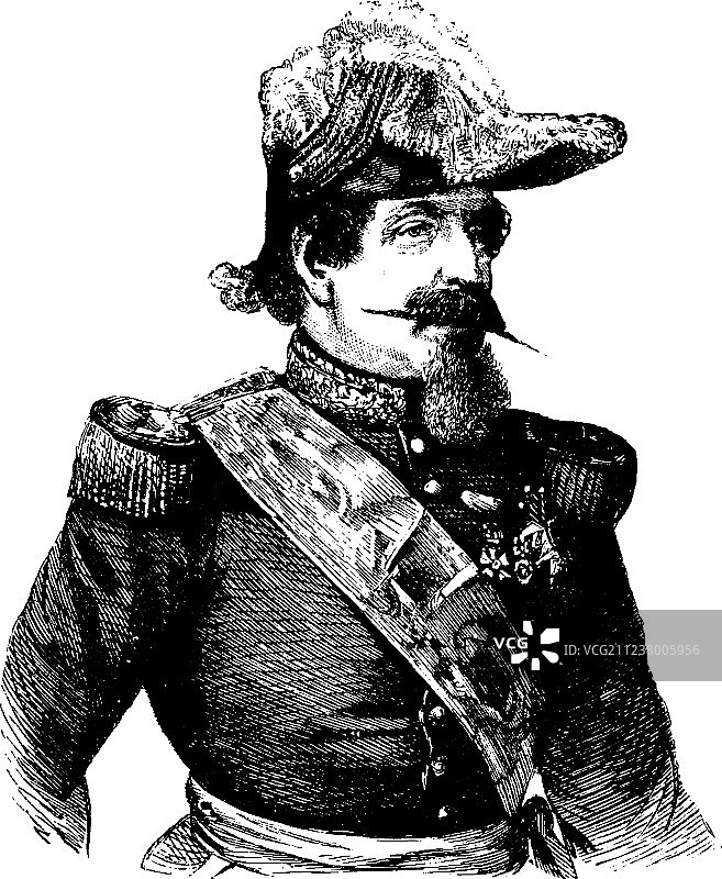 拿破仑三世复古风格图片素材